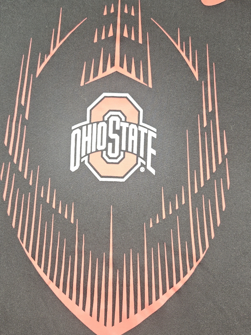 Ohio State Buckeyes Nike Dri-Fit Black Performance Graphic Tee OSU Size XL - Picture 6 of 9